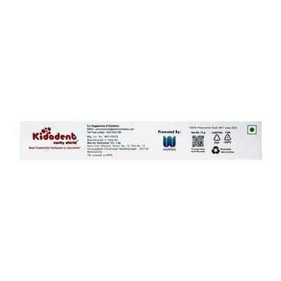 KIDODENT CAVITY SHIELD BUBBLE GUM FLAVOUR Tooth Paste 75g - Oral Care - P-Mou