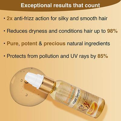 Aryanveda Hair Growth Serum With Walnut Oil & Coconut Oil For Hair Smoothing (Pack of 2) 100 ml - Hair Serums
