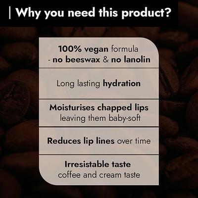 Bie - Beauty By Bie Coffee & Cream- Nourishing Lip Balm 5 gm - Lip Balms