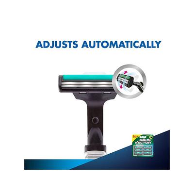 Gillette Vector Plus Cartridge - 6's - Razors & Cartridges
