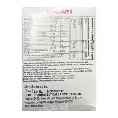 ZOAMATES Sachet 5gm - Supplements-Vam