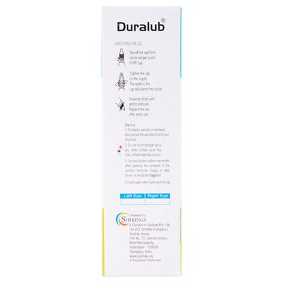 DURALUB Eye Drops 10ml - Dry Eye-Olt