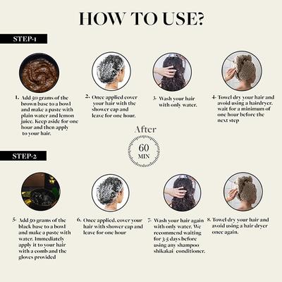 Sadhev-Hair Colour Double Process 100 gm - Powder