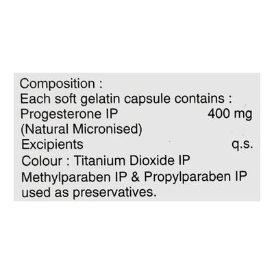 Gestone 400mg Capsule 10'S - Hormonal Therapy-Oes