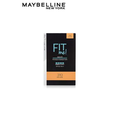 Maybelline New York Fit Me Two Way Cake (Powder Foundation), 310 Sun Beige 9 gm - Compact Powder