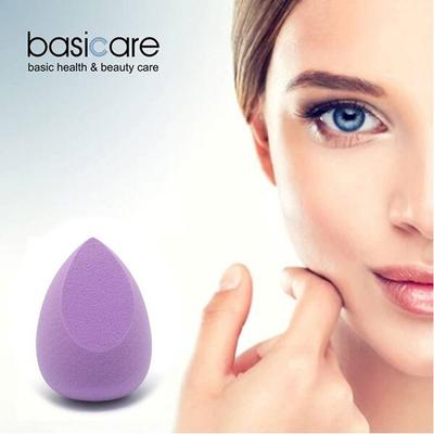 Basicare All In One Non Latex Foundation Sponge Waterdrop Dark Pink 1's - Foundation