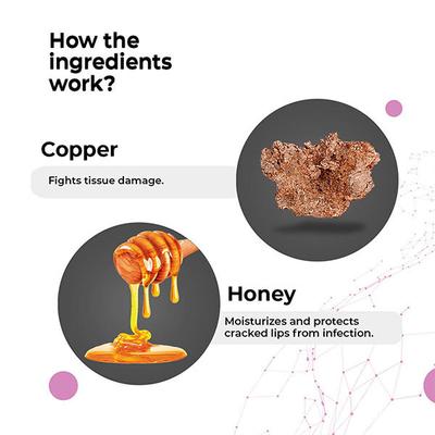 Cosmos by Bewakoof Magic Mineral Lip Mask - Copper & Honey (Pack of 5) 15 gm - Masks & Peels