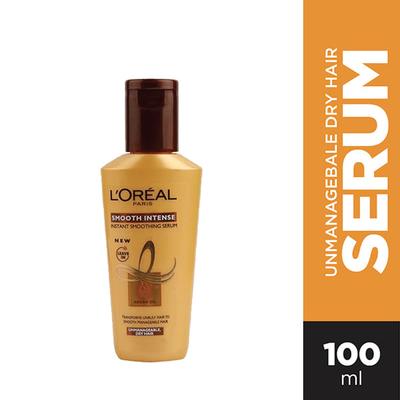 L'Oreal Paris Smooth Intense Serum 100 Ml - Hair Serums