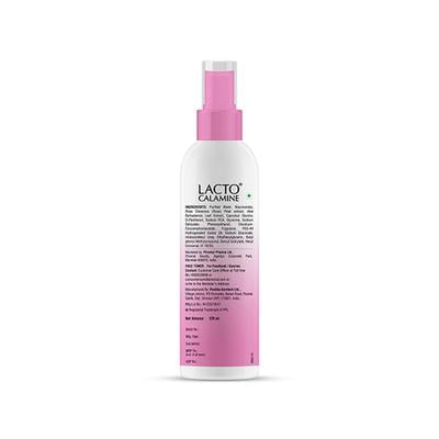Lacto Calamine Rose Water Toner for Glowing Skin with Aloe Vera and 2% Niacinamide 120 ml - Toners