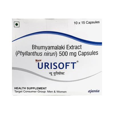 URISOFT NEW Capsule 15's - Supplements-Sup