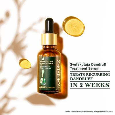 Indulekha Svetakutuja Dandruff Treatment Scalp Serum 30 ml - Hair Serums