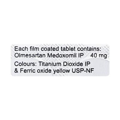 Olmesar 40mg Tablet 15'S - Hypertension-Ang