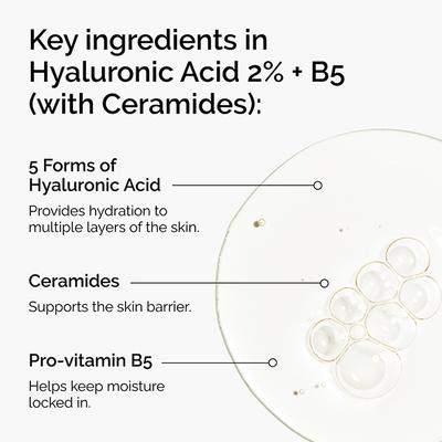 The Ordinary Hyaluronic Acid 2% + B5 V2 Next Gen (INT) 30 ml - Face Serum