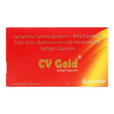 CV GOLD Softgel Capsule 10's - Supplements-Vam