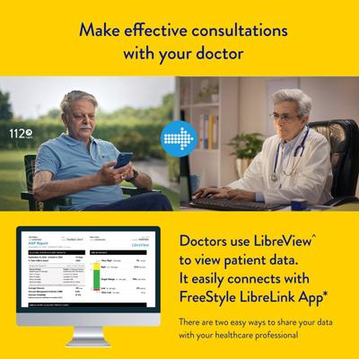 FreeStyle Libre Flash Continous Glucose Monitoring System Sensor Device 1's - Blood Glucose Monitors/Strips