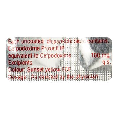 XOP DT 100mg Tablet 10'S - Bacterial Infections-Cep