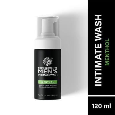 Skin Elements Men's Intimate Wash - Menthol 120 ml - Intimate Hygiene
