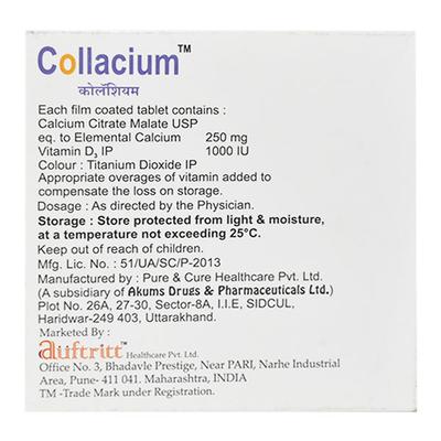 COLLACIUM Tablet 15's - Supplements-Vam