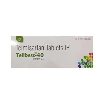 TELIBEST 40mg Tablet 10's - Hypertension-Ang