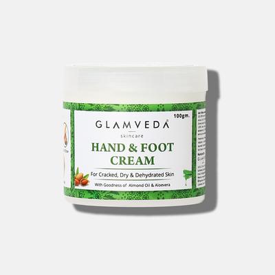 Glamveda Hand and Foot Spa Cream 100 gm - Foot Creams & Lotions