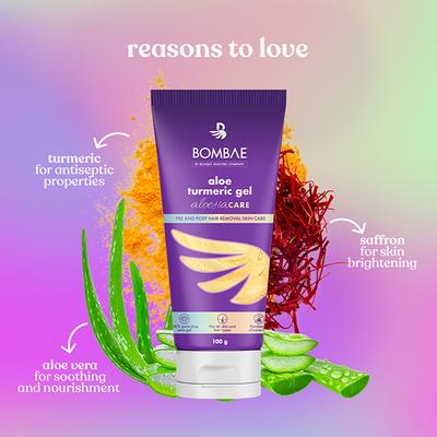 Bombae Aloe Turmeric Gel 100 gm - Face Gels