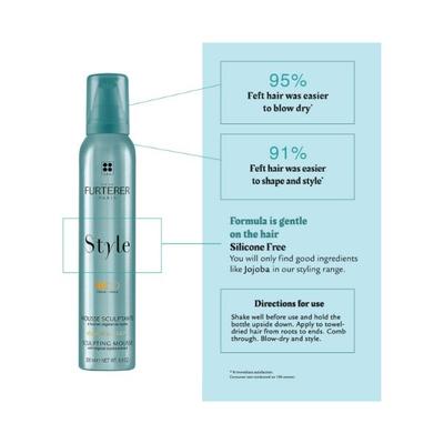 Rene Furterer Style Sculpting mousse 200 ml - Hair Perms & Texturizers