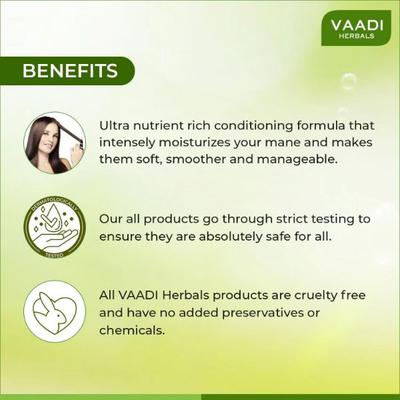 Vaadi Herbals Corn Rose Conditioner With Hibiscus Extract 110 ml - Conditioners
