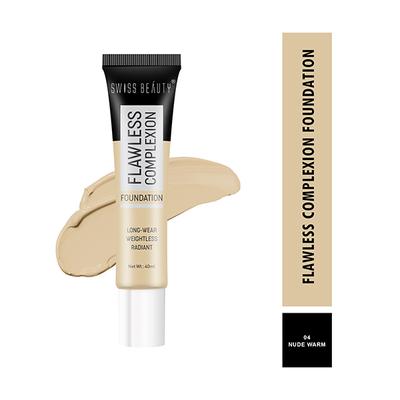Swiss Beauty Flawless Complexion Foundation - (Warm Nude) 40 ml - Foundation