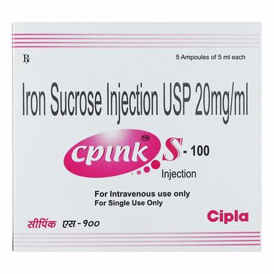CPINK S 100 Injection 5ml - Iron Supplement/Anaemia-Vma