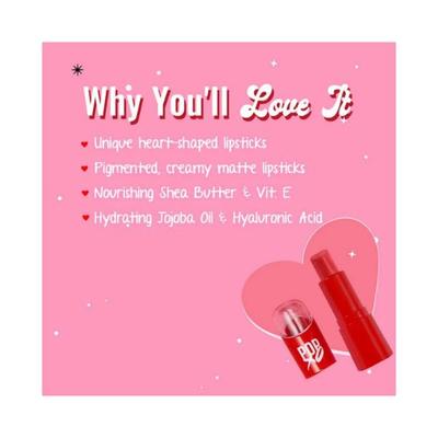 MyGlamm POPxo Galentine Lipstick Kit-Better Half, Work Wife-4gm 2s - Lipsticks
