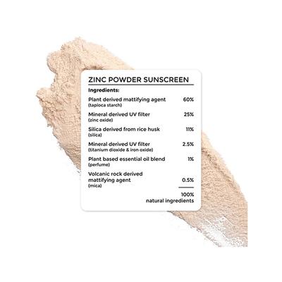 Brillare Zinc Powder Sunscreen SPF50 4 gm - Face Sunscreen