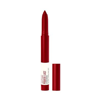 Matt Look Power Last Lip Stain Crayon Lipstick, Cherry Red 1.3 gm - Lipsticks