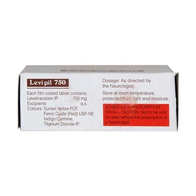 Levipil 750mg Tablet 10'S - Epilepsy/Convulsion-Ant