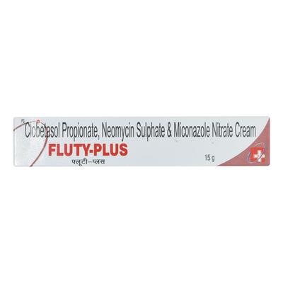 FLUTY PLUS Cream 15gm - Skin Infections-Toc