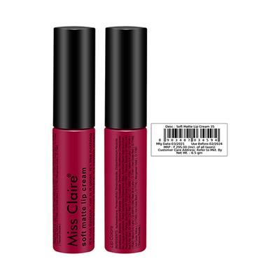 Miss Claire Soft Matte Lip Cream 35 6.5 Gm - Lipsticks