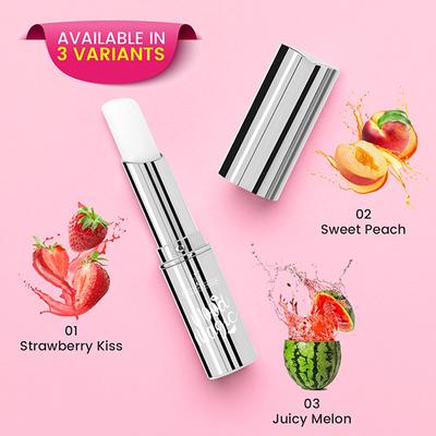 Half N Half Mood Magic PH Lip Essence Balm for Dry & Chappy Lips, Juicy Melon-03 3 g - Lip Balms