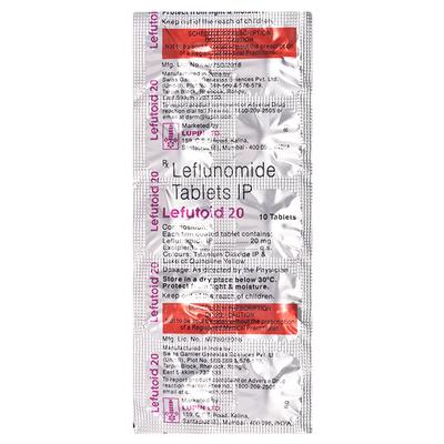 LEFUTOID 20mg Tablet 10's - Gout