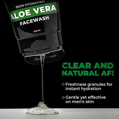 Beardo Skin Hydrating Facewash - Aloe Vera 100 ml - Face Wash & Cleansers