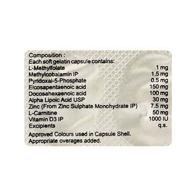 MACFOLATE PLUS Capsule 10's - Supplements-Vam