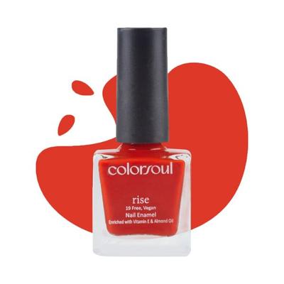 Colorsoul Rise Nail Enamel - Fiesty Fire 8 ml - Nail Polish