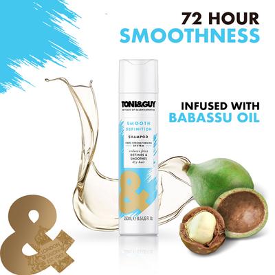 Toni&GuySmooth Definition Shampoo for Dry Hair 250ml - Shampoos