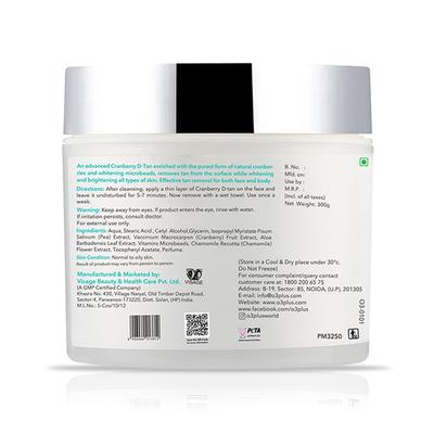 O3+ Cranberry D-Tan 300 gm - Masks & Peels