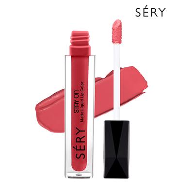 Sery Stay On Matte Liquid Lipstick Cabana Sunset, Coral (LSO - 01) 5 ml - Liquid Lipsticks