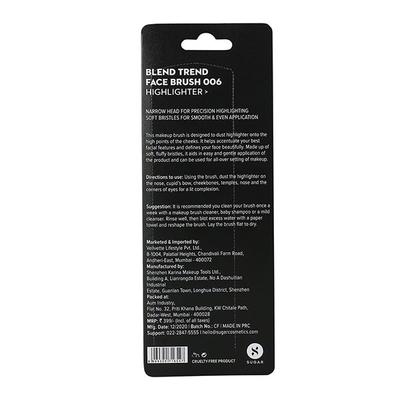 Sugar Cosmetics Blend Trend Face Brush - 006 Highlighter 1's - Highlighters & Illuminators