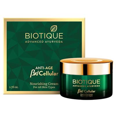 Biotique Nature'S Cell Golden Age Repair Concentrate Bxl Saffron Cream 50 Gm - Dark Circle & Wrinkle Busters