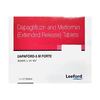 DAPAFORD 5 M FORTE Tablet 15's - Diabetes-Ant