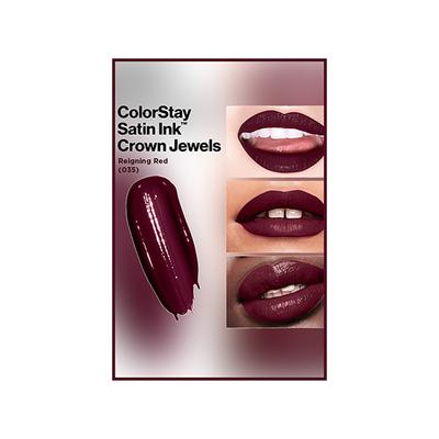 Revlon Colorstay Satinink Reigning Red 035 5ml - Liquid Lipsticks