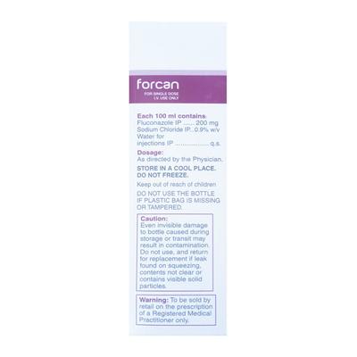 Forcan Infusion 100ml - Fungal Infections-Anf