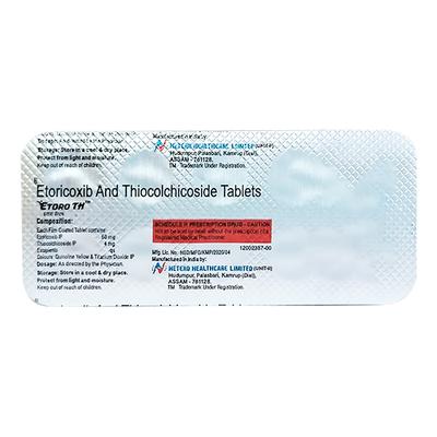 ETORO TH Tablet 10's - Muscle Cramps/Spasticity-Mus