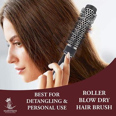 Majestique Blow Dryer Brush for Blow Drying - Lightweight Professional Roller, Precise Heat Styling - 1.2 Inch 1's - Hair Dryers